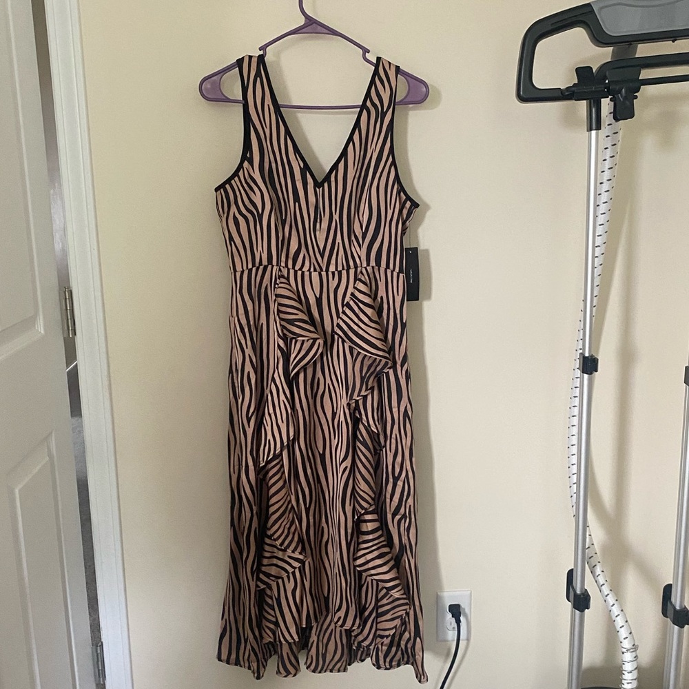 Zebra MIDI Dress